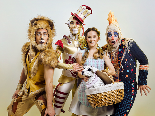 The cast of Cincinnati Ballet's "The Wizard of Oz"