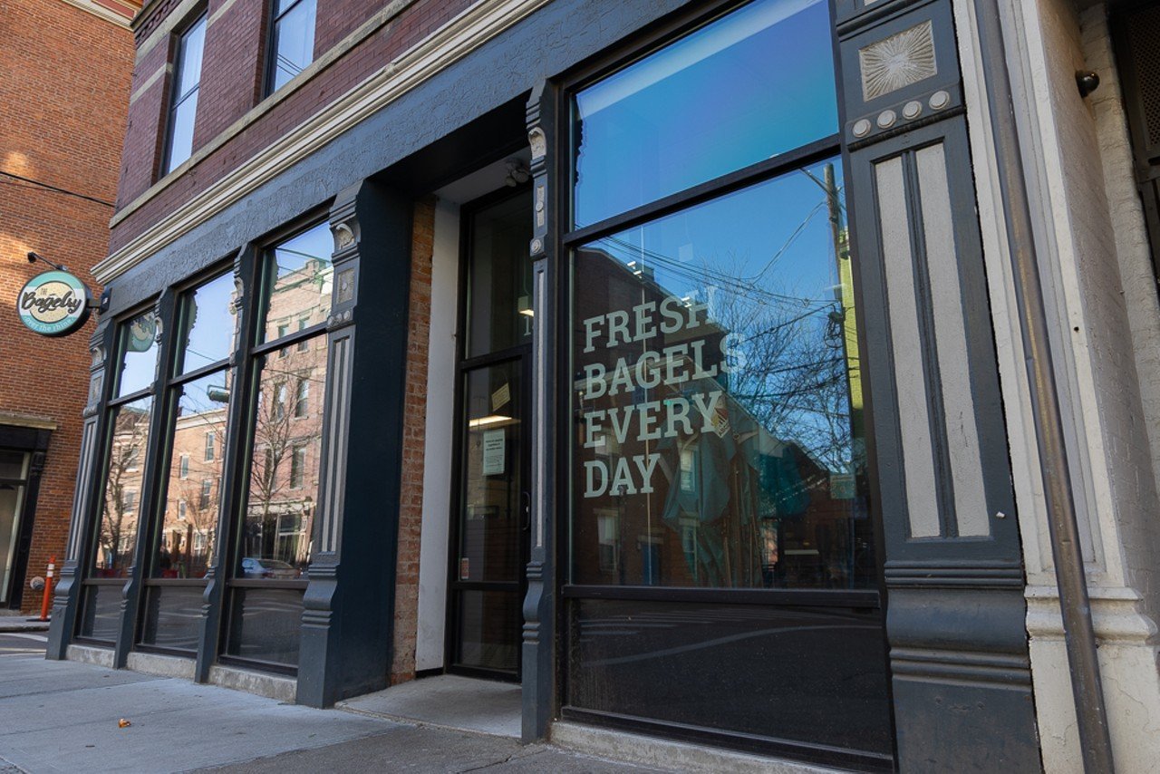 The Bagelry
1401 Walnut St., Over-the-Rhine
Since its first brick-and-mortar shop opened in October 2018, The Bagelry has offered Over-the-Rhine fresh-baked bagels made with traditional hand-rolling and kettle-boiling techniques. With eight bagel flavors to choose from, the shop’s menu consists of a variety of egg and bagel sandwiches and also has drip coffee from Indianapolis based roaster Tinker Coffee.