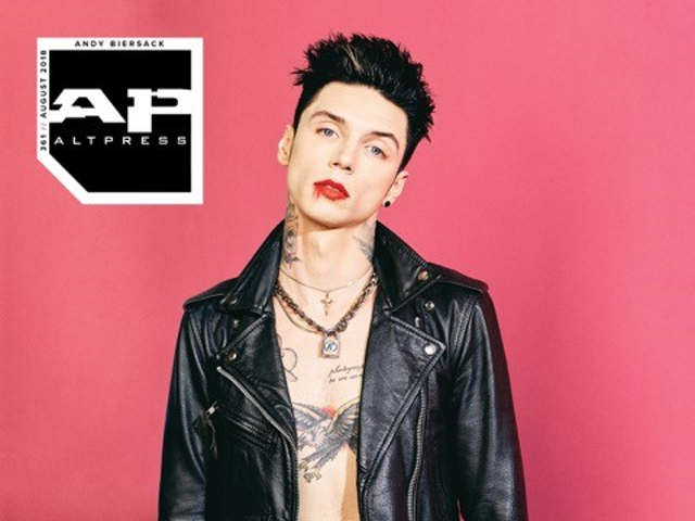 Andy Biersack's 10th appearance on the cover of 'Alternative Press' magazine