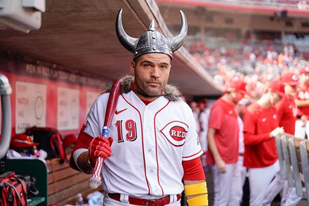 Joey Votto, Man of the People, Watches Cincinnati Reds Game with Fans, Sports & Recreation, Cincinnati