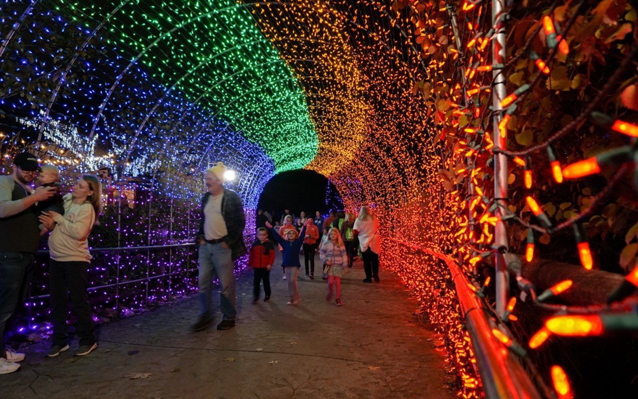 For the fourth year in a row, the Cincinnati Zoo’s Festival of Lights has been voted the No. 1 zoo light show in the country by USA Today.