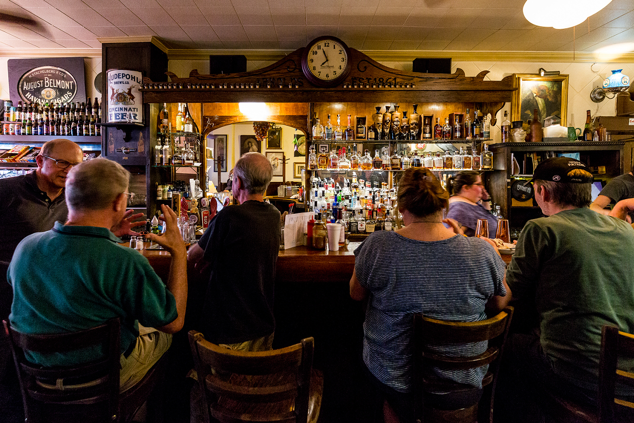 They claim to have one of the best bourbon lists in Cincinnati, with nearly 40 options on the menu.