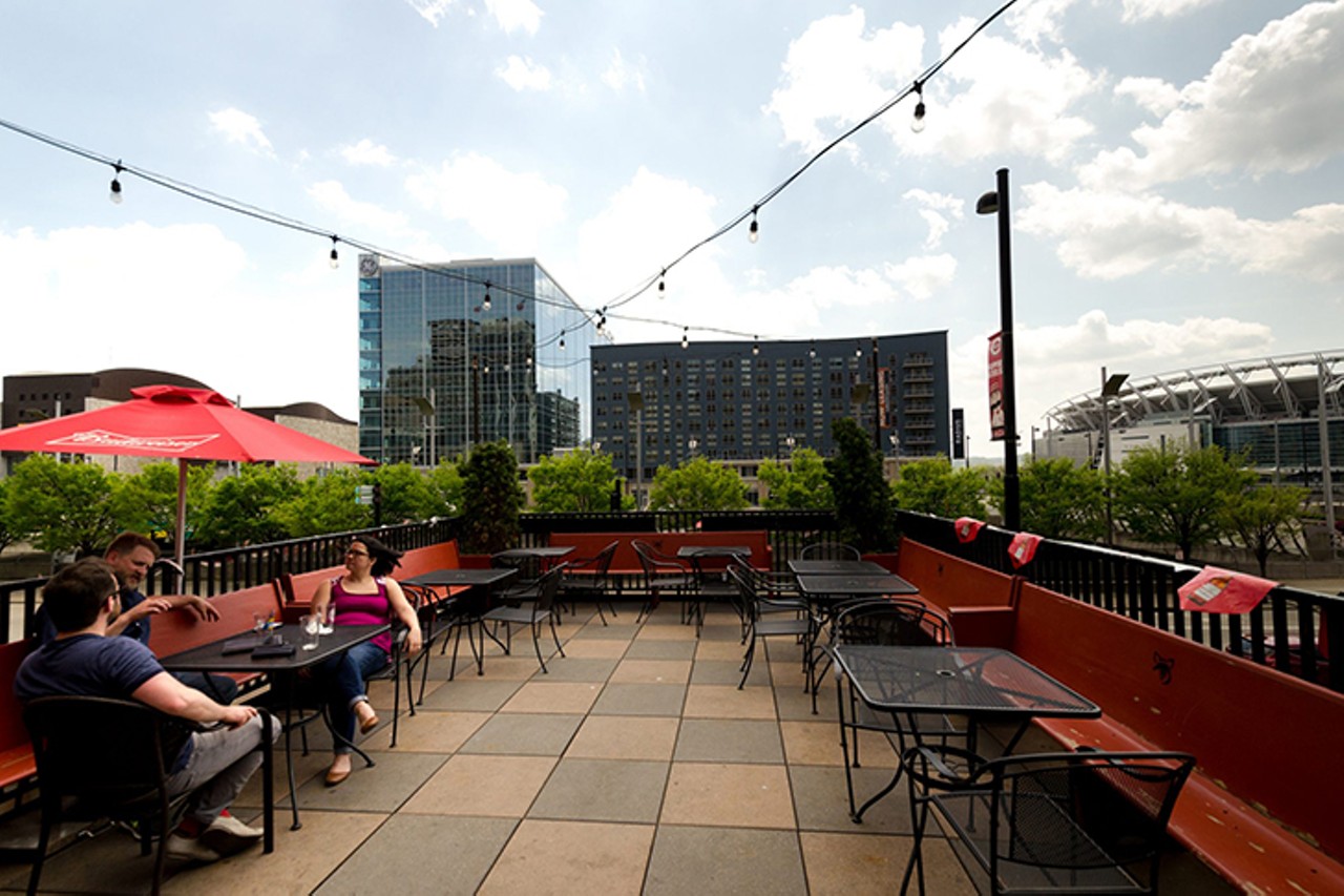 10. The Blind Pig
24 W. Third St., Downtown
This downtown pub features a rooftop patio on top of Lola&#146;s coffee shop. The bar is located just across the street from The Banks and serves a full menu of bar food and daily drink specials. A perfect stop for a Reds pregame party. 
Photo: Kellie Coleman