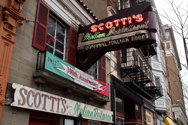 6. Scotti&#146;s Italian Restaurant
    919 Vine St., Downtown
    "Good food great atmosphere great staff Wonderful way to start your special evening with a glass of wine, bowl of delicious soup, Scotti's salad and your entree. If you leave hungry, it's your problem." — Stephanie R.
