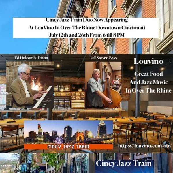 Cincy Jazz Train Duo Live at Louvino OTR