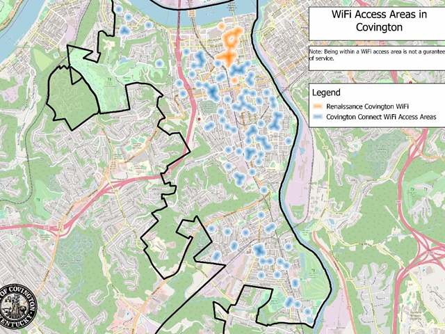 City of Covington Adds 124 New Free WiFi Hotspots