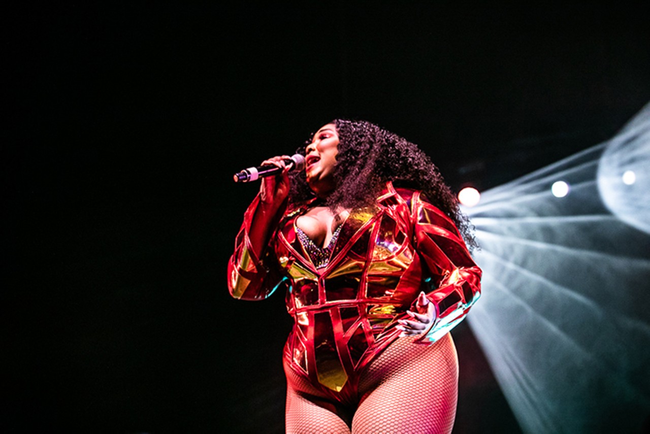 Lizzo performing at U.S. Bank Arena
Photo: Brittany Thornton