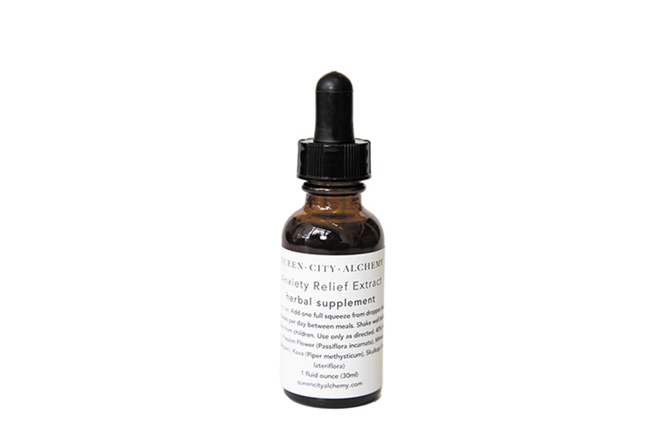 Anxiety Relief Extract
$14, Queen City Alchemy, 1808 Race St., OTR, queencityalchemy.com