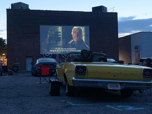 Hollywood Theater drive-in movie