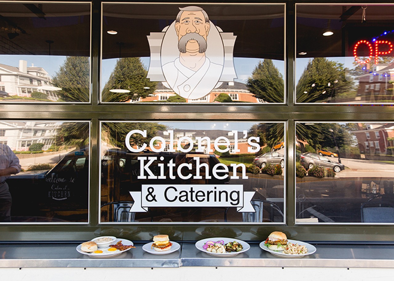 A few of the menu items available at Colonel's Kitchen
