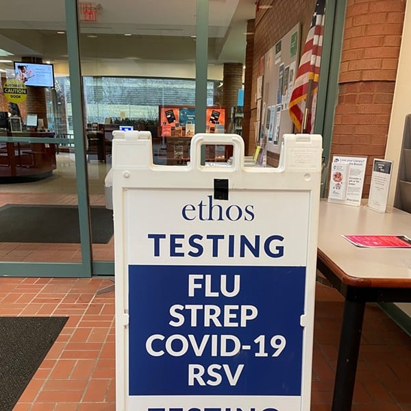 COVID, Flu, RSV, and Strep Testing every Thursday and Friday at the Sharonville Branch Library