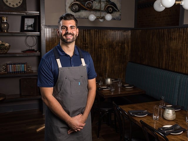 Crown Restaurant Group chef and owner Anthony Sitek
