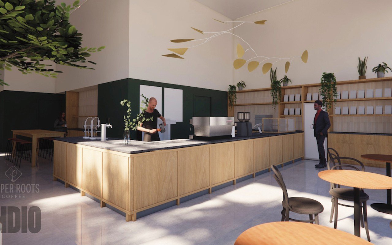 A rendering of Deeper Roots' new Montgomery location