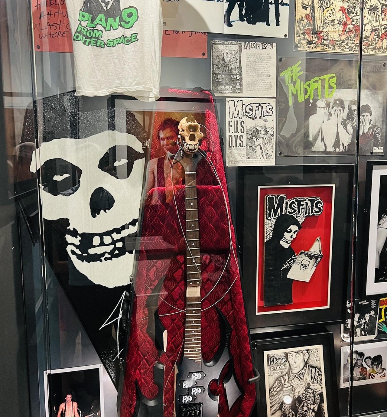Misfits guitar | The Punk Rock Museum in Las Vegas, Nevada