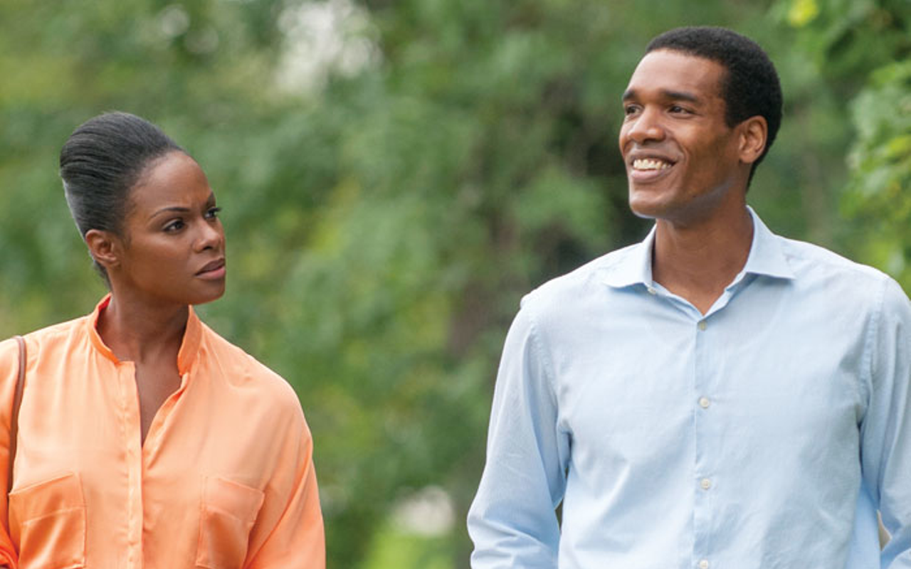 Tika Sumpter and Parker Sawyers in 'Southside With You'