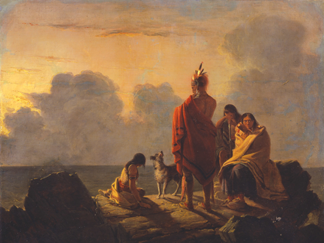 "The Last of the Race" by Tompkins Harrison Matteson