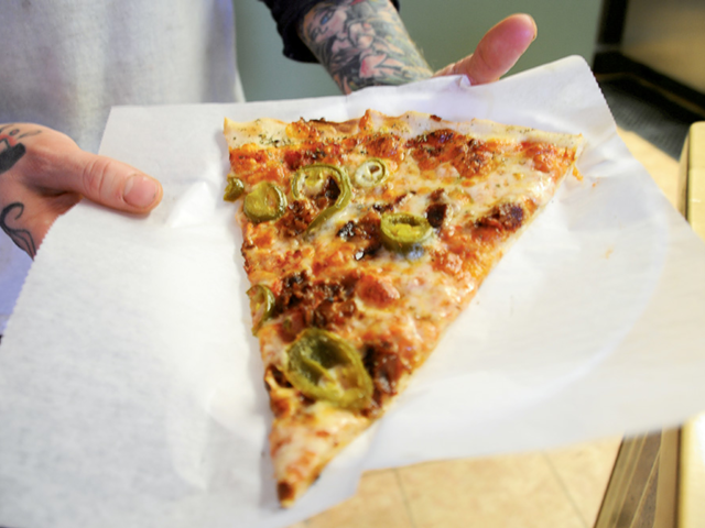 Bacon and Jalapeno Pizza from The Don in Northside.