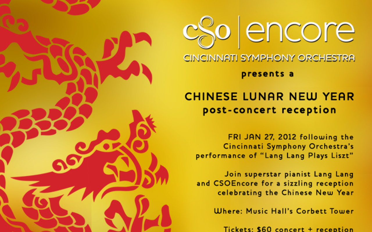 Events: Chinese New Year with Lang Lang and CSO