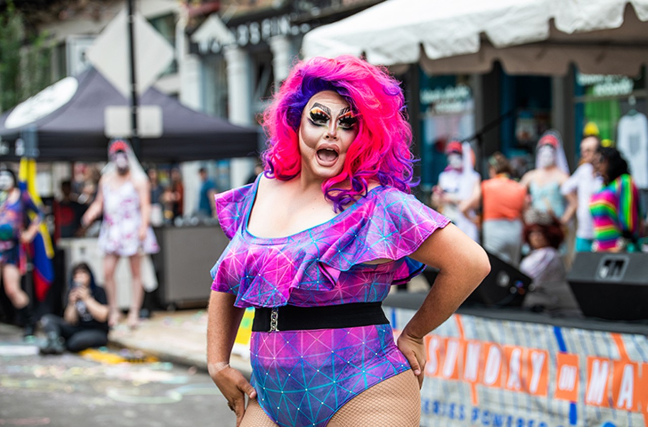 Everyone We Saw at Second Sunday on Main's 'Pride on Main' Party
