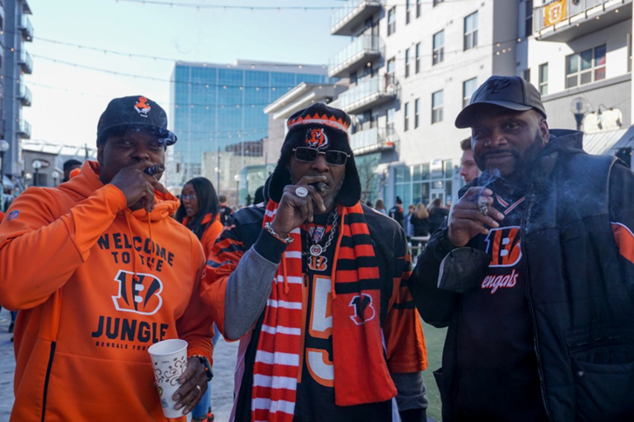 Plenty of pregame HYPE! Stay for the end #Bengals fans! #AFCChampionship