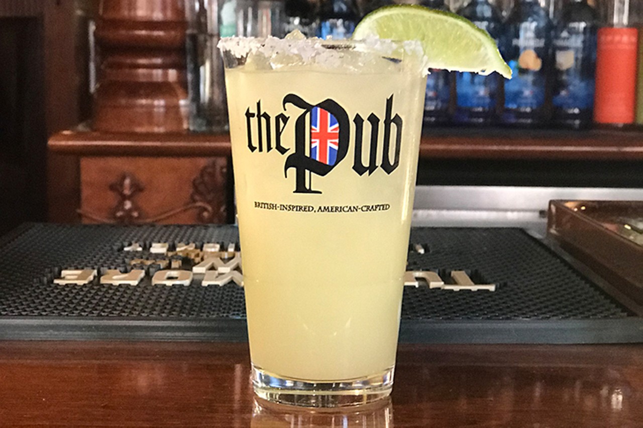 The Pub
Jalape&ntilde;o Margarita &#151; 1800 Silver Tequila, triple sec, pineapple juice, lime agave and jalape&ntilde;o 
slices
Shepherd's Pie &#151; lamb and beef mix, Bordelaise, peas and carrots, smashed potatoes mozzarella-parmesan bread crumbles
Photo: Provided