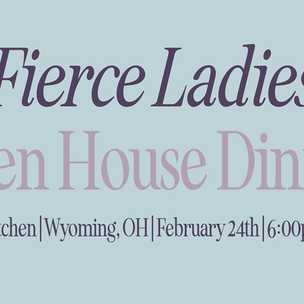 Fierce Ladies Open House Dinner – Tēla Bar + Kitchen