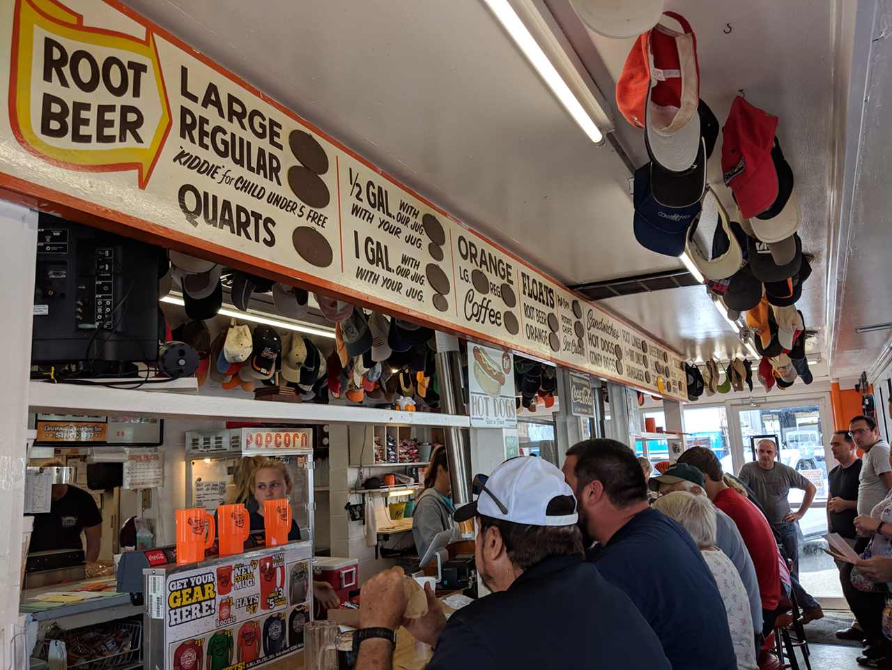Interior of the The Root Beer Stand
