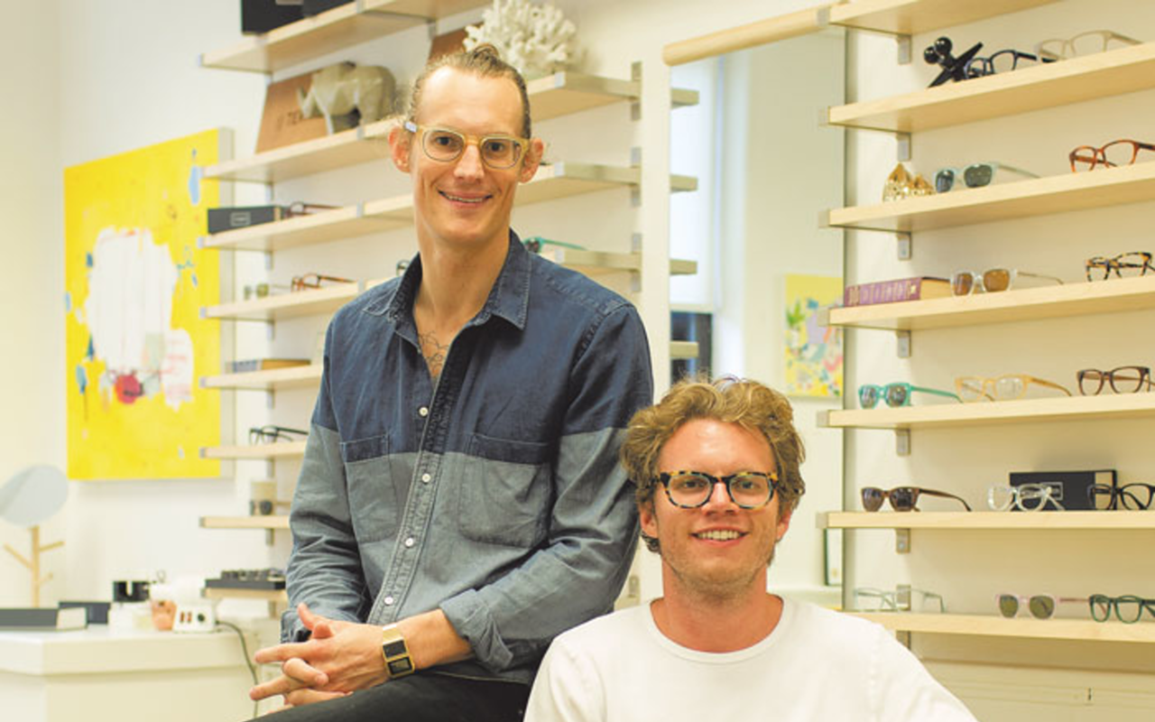 Frameri CEO Konrad Billetz (left) and CTO Kevin Habich co-founded the company in 2012.