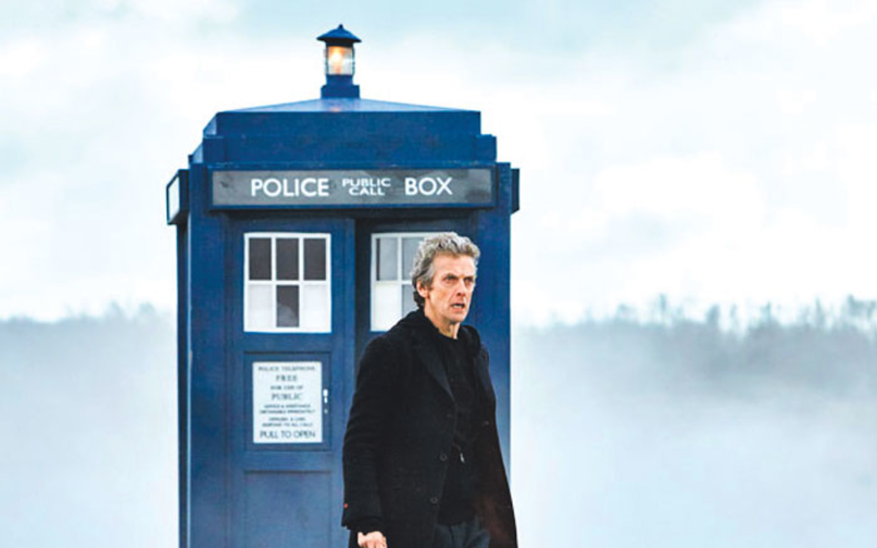 Peter Capaldi plays the twelfth doctor in 'Doctor Who.'