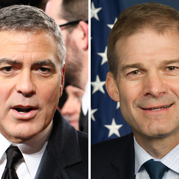 George Clooney's (left) documentary about the Ohio State University sexual abuse scandal will include Ohio Congressman Jim Jordan's time as a wrestling coach there.