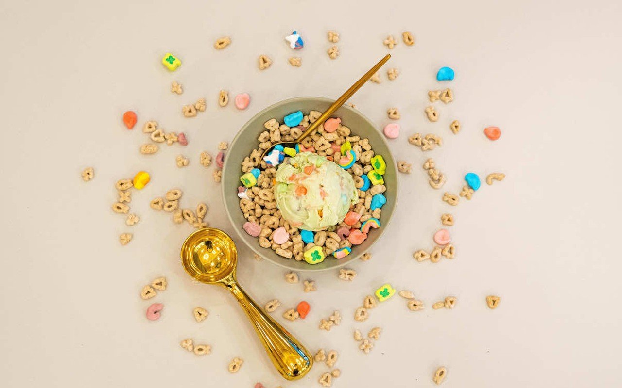 Lucky Charms Ice Cream from Gold Spoon Creamery