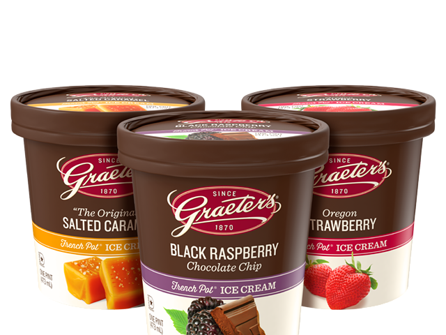 The new Graeter's pint packaging