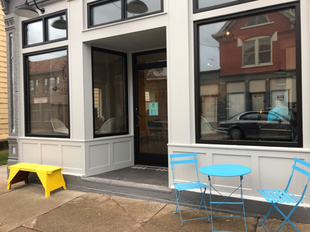 Unataza Coffee
620 6th Ave., Dayton, Kentucky
This local coffee pop-up opened their brick-and-mortar location in fall of 2019 in Dayton, Kentucky. The coffee shop offers Honduran coffee drinks, a light breakfast/lunch menu and pastries.  
Photo: Hailey Bollinger