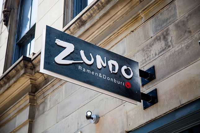 Zundo Ramen & Donburi
    220 W. 12th St., Over-the-Rhine
    Slurp-worthy bowls make Zundo the go-to for ramen in Over-the-Rhine. The restaurant, which opened in fall of 2018, offers traditional 14-hour broth, along with flavor-amping ingredients like pork belly and soft-boiled egg with custardy yolk. Meanwhile, donburi choices range from pork katsu to curry to unagi. The large selection of sake pairs perfectly with anything from the food menu. Order online for pickup at zundootr.com. The restaurant is opening a second location in Mason soon. 
    Photo: Hailey Bollinger