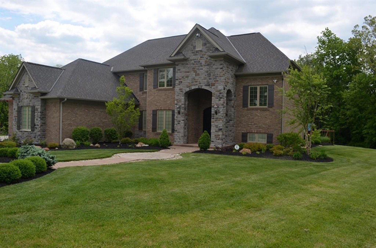 467 Boots Lane, Miami Township
$5,800,000 | 5 bd/4.5 ba | 6,642 sq. ft. plus a 33-acre lot | Year Built: 2013
"Perfect for the qualified buyer who wants a very private' setting w/convenient access to all Cincinnati has to offer! Custom built Artisan Estate home on 33 developable acres w/numerous special touches/features/upgrades. 5 bed/5 bth home w/fin LL featuring pub area, theatre room, exercise room and guest suite. Must be seen to be fully appreciated."