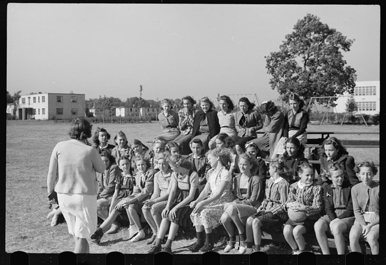 Girls PE class, 1939
Photo: Library of Congress