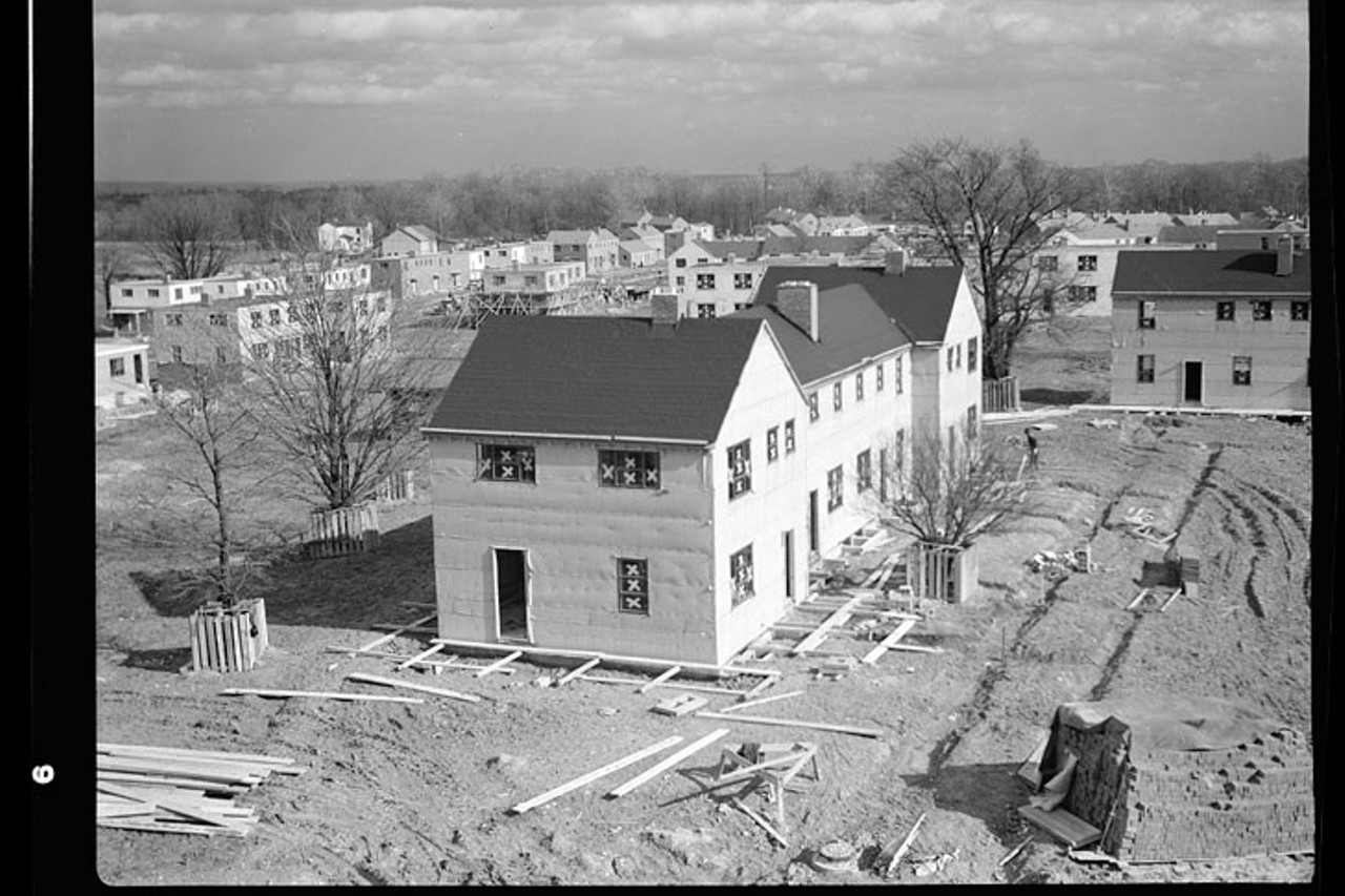 Greenhills under construction, 1937
Photo: Library of Congress