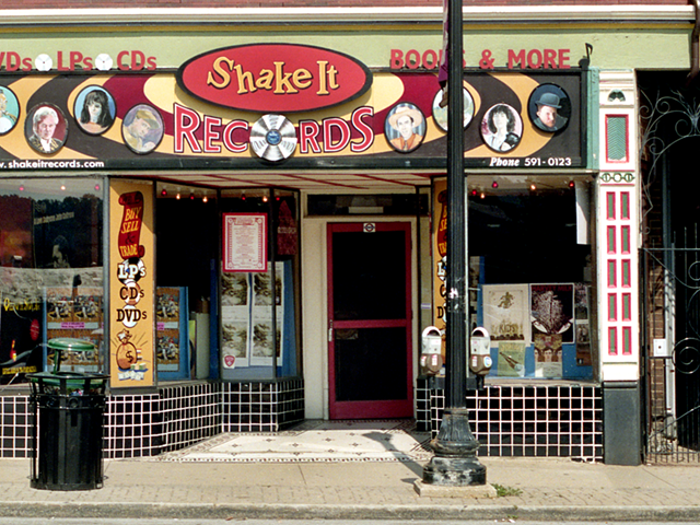 Shake It Records' Northside storefront