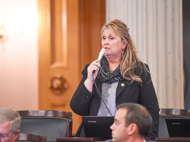 State Rep. Candice Keller, R-Middletown, is a co-sponsor of the House's heartbeat bill.