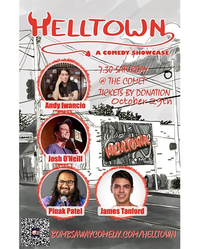 Helltown - A Comedy Showcase 10/29