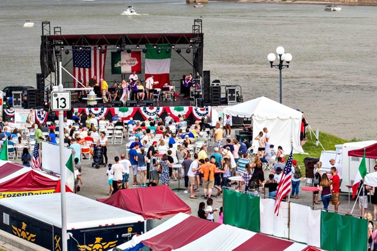 Newport Italianfest
June 13-16. Free admission. Festival Park, Riverboat Row, Newport.
Featuring live music, authentic Italian cuisine, a golf outing, cooking contests and rides for the little ones, the 28th-annual Italianfest is a great way to celebrate Italian heritage and culture. 
Photo: Patty Salas