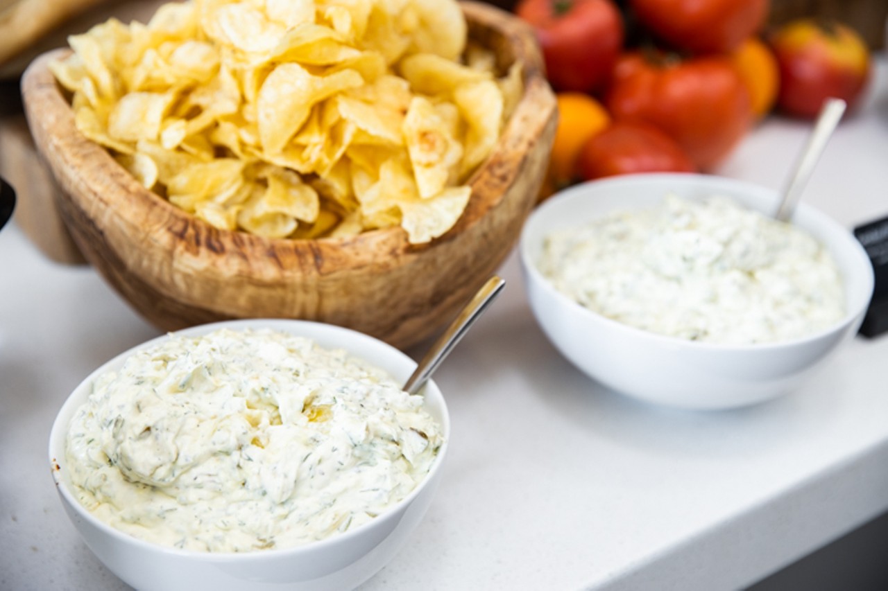 Dill pickle dip