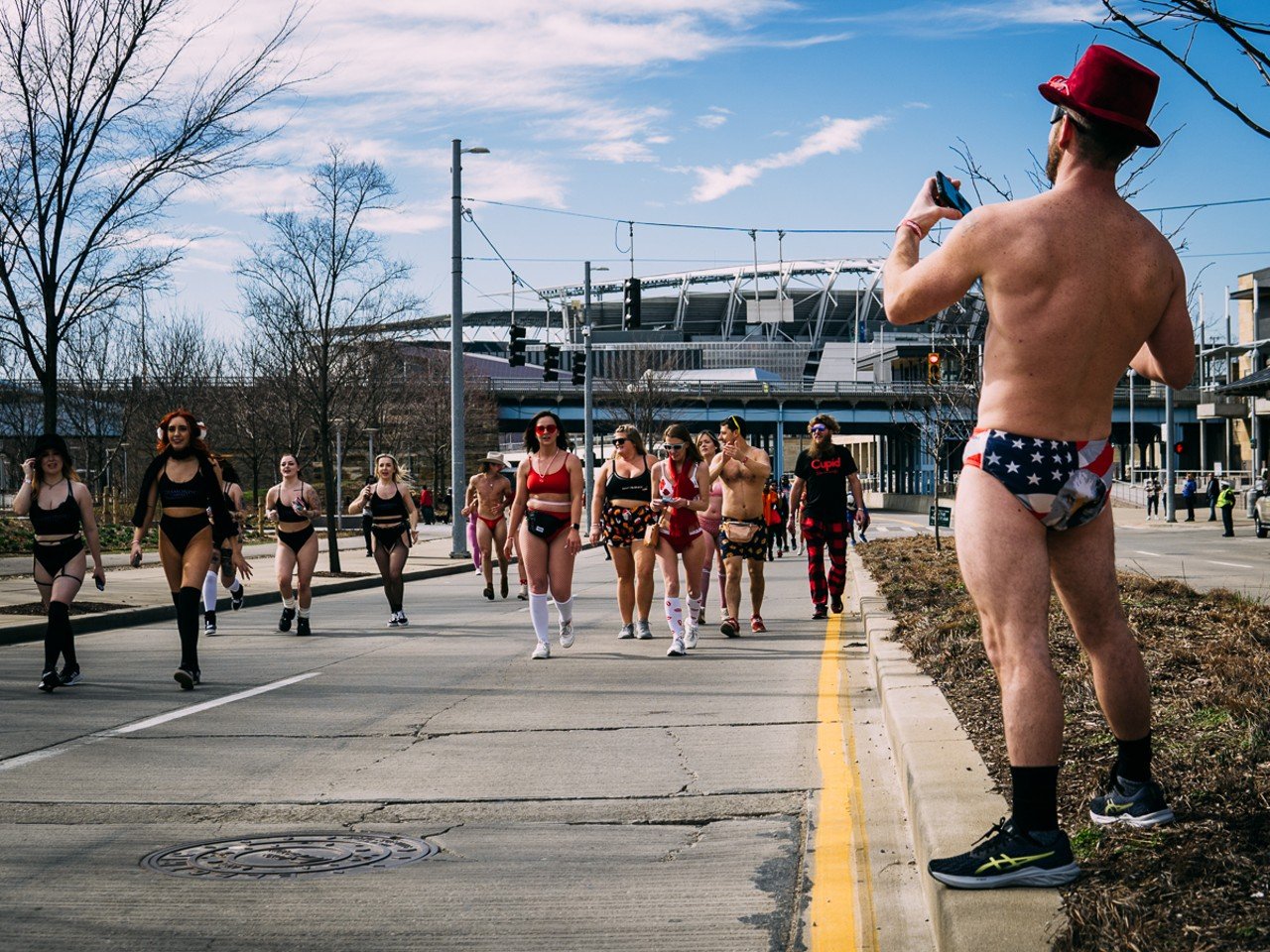 Here's All the Half-Naked Fun We Saw During the Cupid's Undie Run