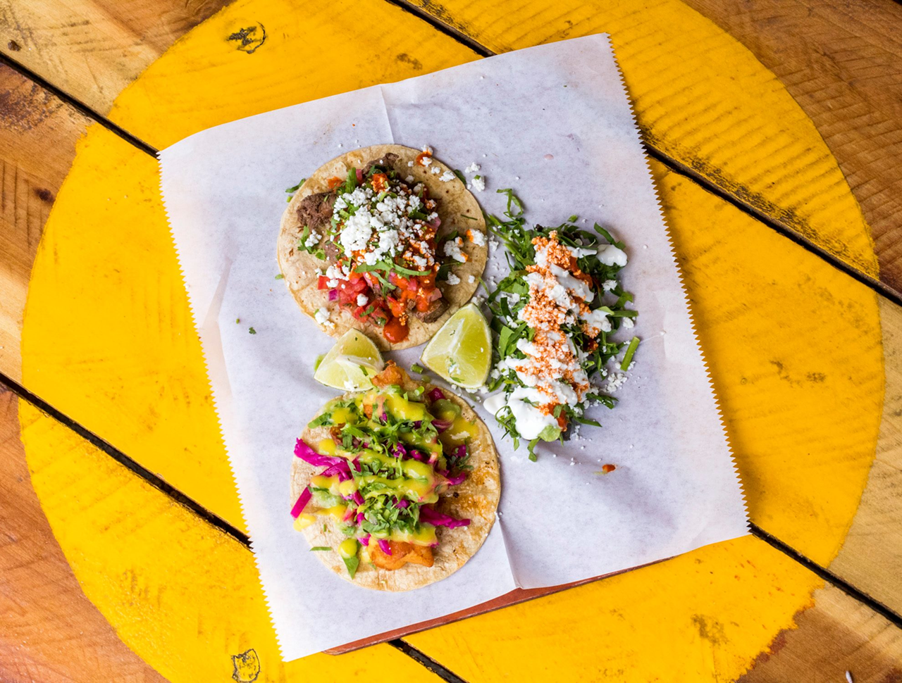 No. 2: Mazunte (5207 Madison Road, Hyde Park) // Mexican street food of Oaxaca meets the Midwest in this original local joint owned by Josh Wamsley. Passion rests in the bold flavors of these tacos, inspired by the cooking of grandmothers, students and street vendors, who shared their centuries-old recipes with Wamsley.