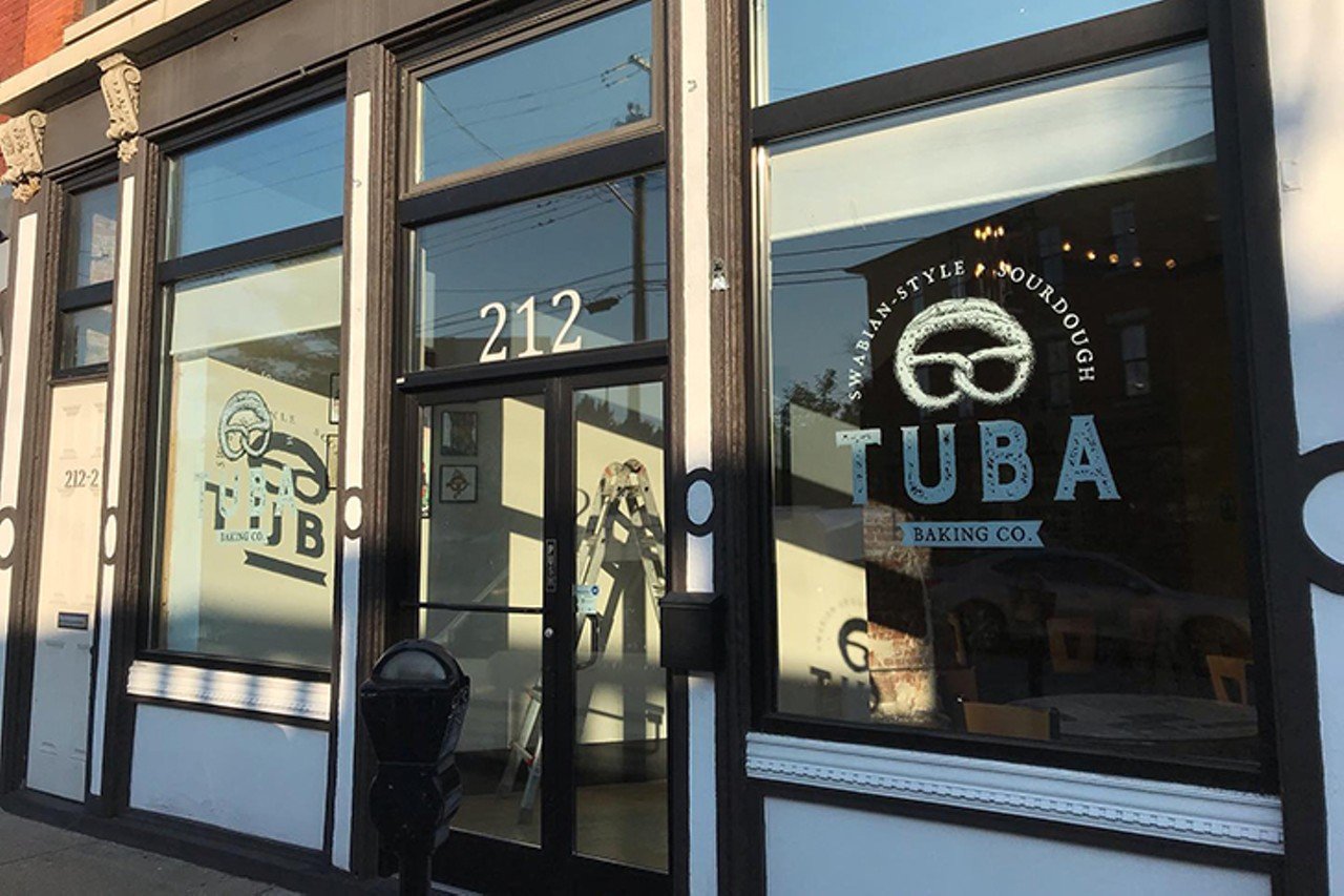 No. 9 Best Takeout: Tuba Baking Co.
212 W. Pike St., Covington
Though Tuba Baking Co. is temporarily closed, it's no surprise the carry-out only restaurant made it on our list of top takeout locations. Tuba specializes in massive sourdough soft pretzels and a rotating menu of German specialties like spaetzle, German onion soup and Swabian apple bread pudding. While Tuba is closed, you can find their wholesale pretzels at some local breweries like MadTree Taproom, Northern Row Brewery & Distillery and Nine Giant Brewing.
Photo: facebook.com/tubabakingco
