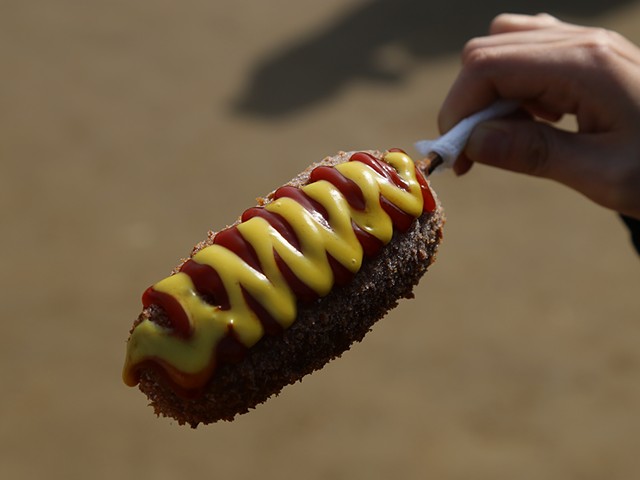 Northside Yacht Club is serving up gourmet corn dogs during its Corn Dogs for Horndogs event on Valentine's Day.