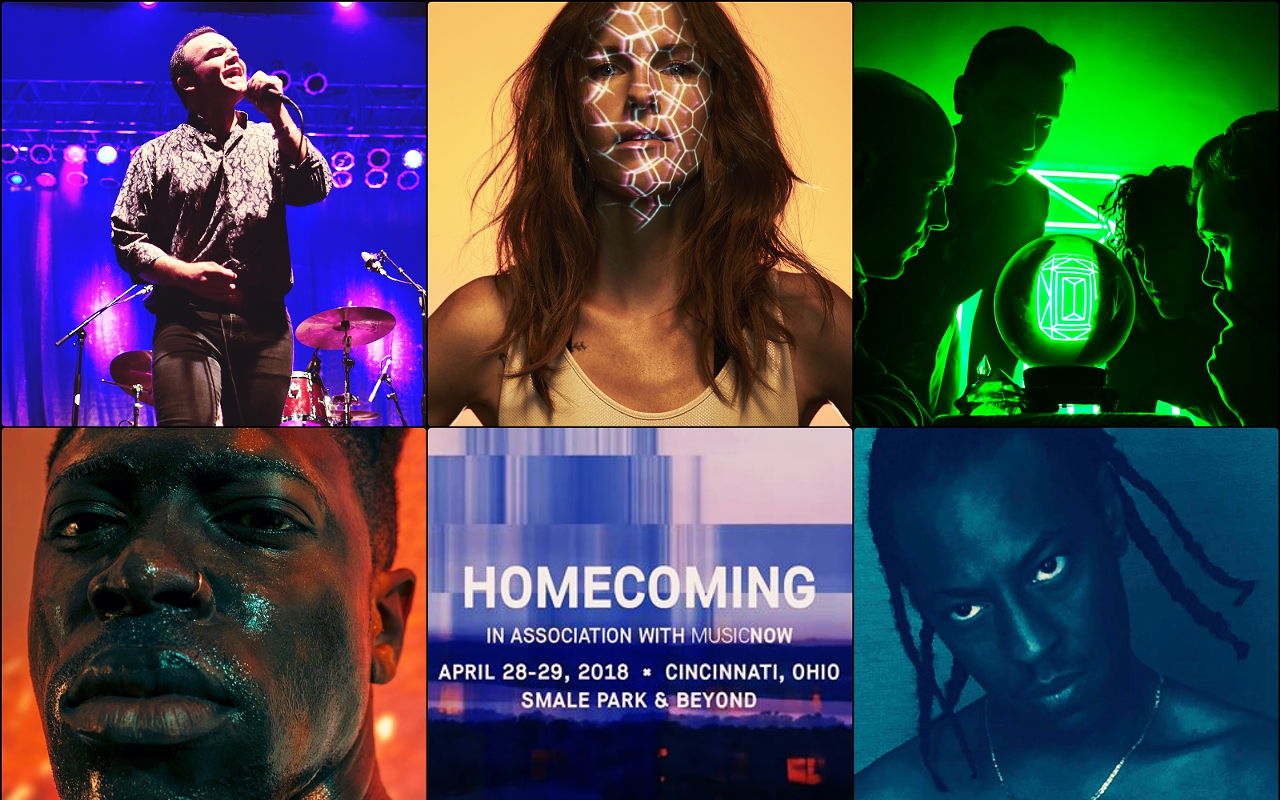 The National-curated Homecoming music festival comes to Cincinnati's Smale Riverfront Park April 28-29.