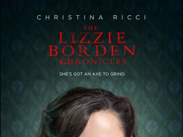 Christina Ricci on the poster for 'The Lizzie Borden Chronicles'