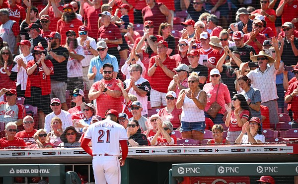 Fans applaud Hunter Greene's strikeouts | Cincinnati Reds vs. Minnesota Twins | Sept. 20, 2023