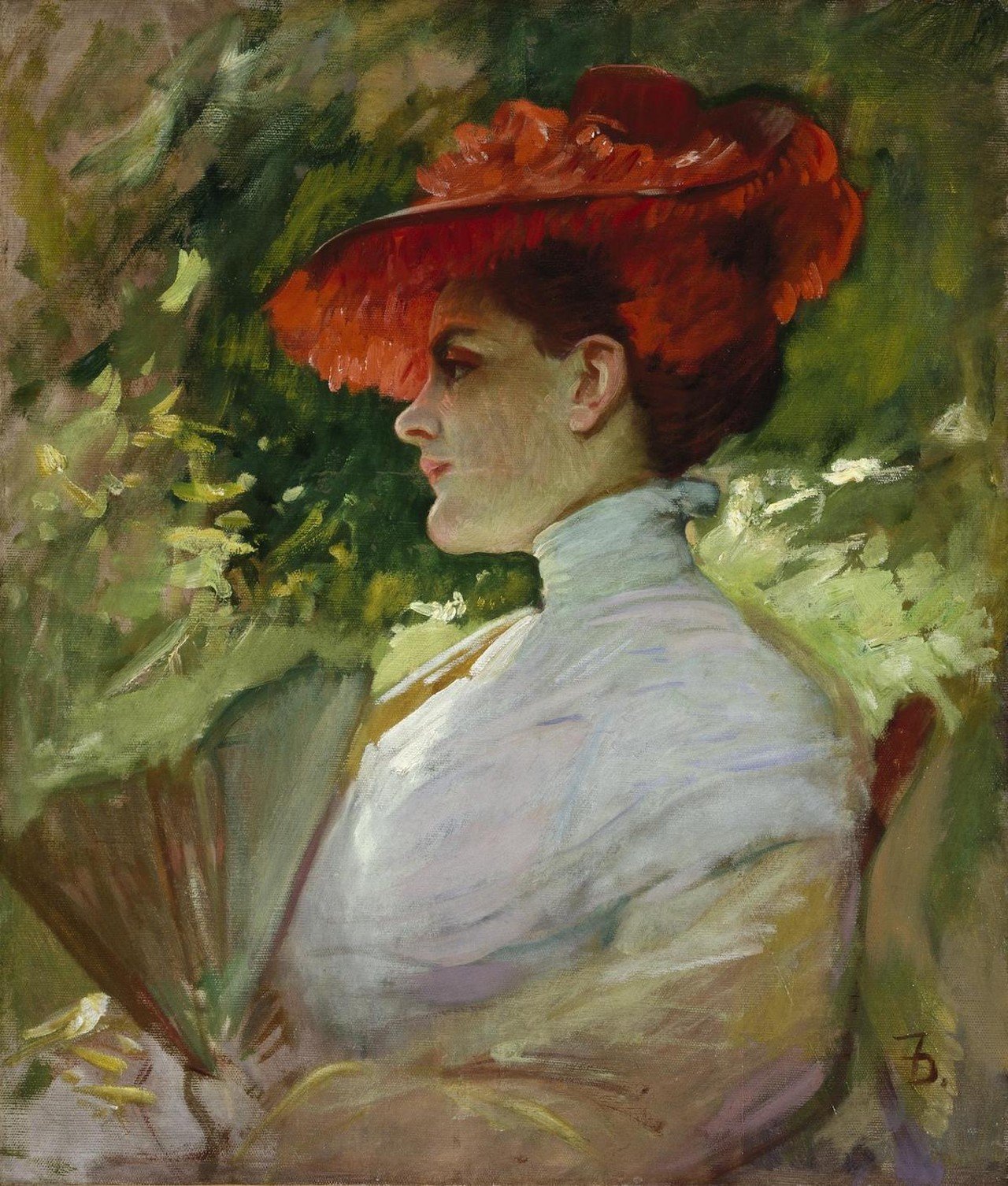 Covington
Artist Frank Duveneck painted this red Kentucky Derby-esque hat, so we're using it to pay homage to his hometown of Covington. While this technically isn’t a Derby hat, we could totally see Lady With a Red Hat, a.k.a. Maggie Wilson, wearing this to the Run for the Roses. Plus, in 1904 (the year this was painted), the winner of the Kentucky Derby, Elwood, was also the winner of the 1904 Latonia Derby – which happened right down the road from Duveneck’s hometown. Coincidence? Probably.